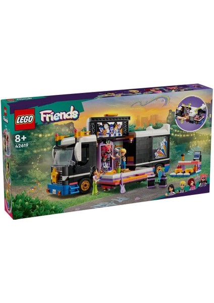 42619 LEGO Friends Pop Star Turne Otobüsü 845 Parça +8 Yaş