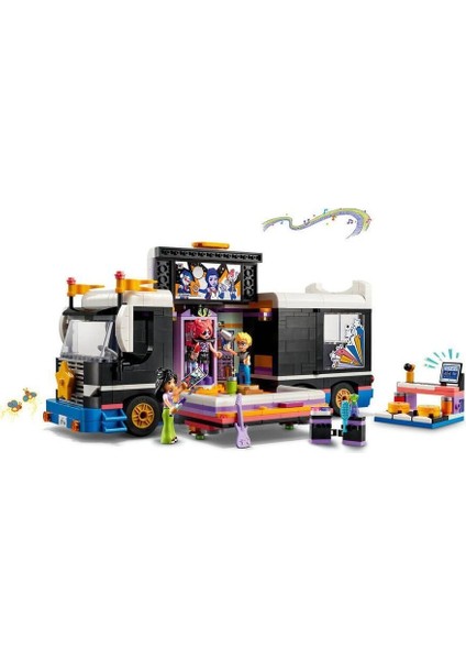42619 LEGO Friends Pop Star Turne Otobüsü 845 Parça +8 Yaş modelleri