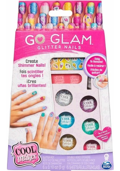 26329 Cool Maker Go Glam Işıltılı Tırnaklar