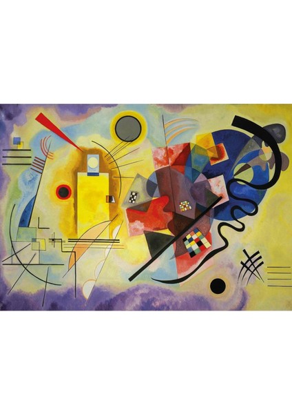 22033 Yellow Red Blue 1500 Parça Puzzle -Ks Puzzle fiyatları