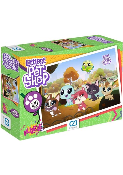 5011 CA100-5011 Lettlest Petshop Puzzle 100