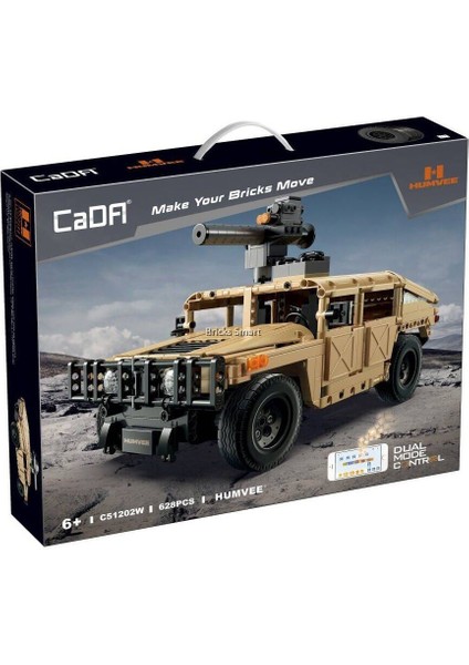 C5120W Cada Humvee 628 Parça Block Oyuncak