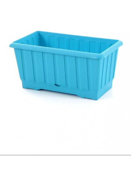 Klasik Balkon Çiçek ve Bitki Saksısı No:1 - 4.3 Litre -S231