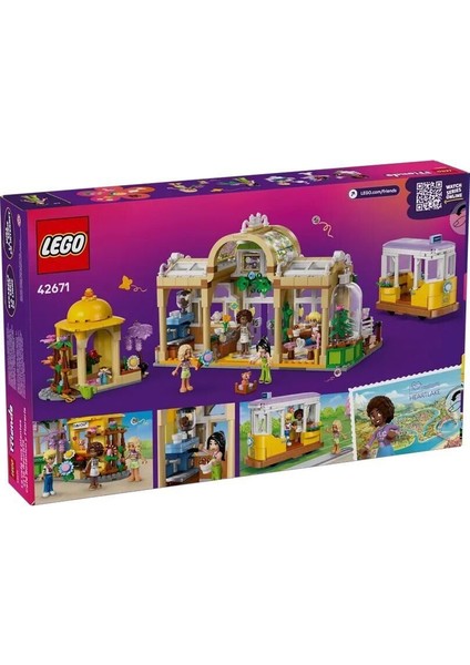 42671 LEGO Friends Kafe ve Çiçekçi Dükkanı 1138 Parça +9 Yaş