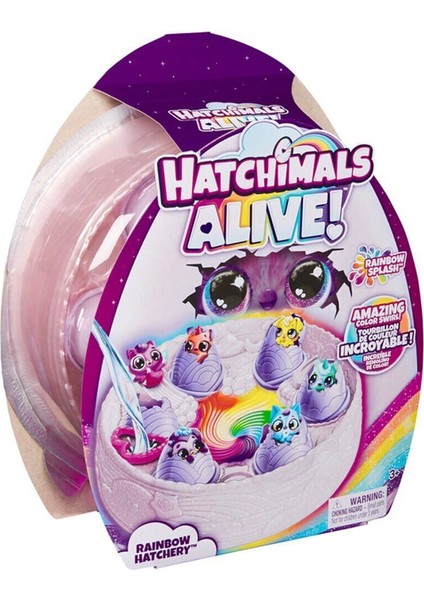 SPM-6070168 Egg Hatchimals Alive Rainbow Hatcery