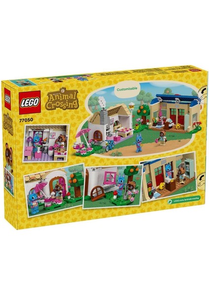 77050 LEGO Animal Crossing Nooks Cranny ve Rosienin Evi 535 Parça +7 Yaş