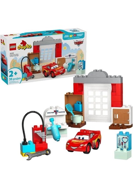 10456 LEGO Duplo Mcqueen'in Doc'un Garajını Ziyareti 35 Parça +2 Yaş