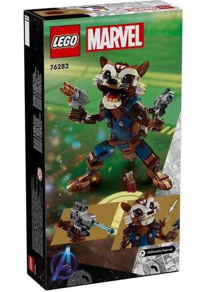 76282 LEGO Marvel Rocket ve Bebek Groot 566 Parça +10 Yaş fırsatları