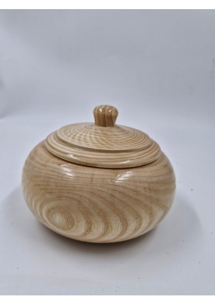 Ahşap Dekoratif Şekerlik 15 cm x 9 cm fiyatları