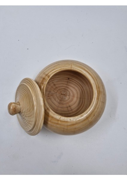 Ahşap Dekoratif Şekerlik 15 cm x 9 cm modelleri