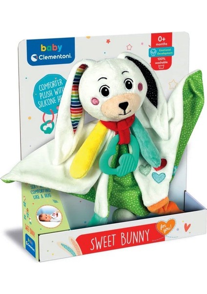 17791 Baby Clementoni - Uyku Arakadaşı Tavşan