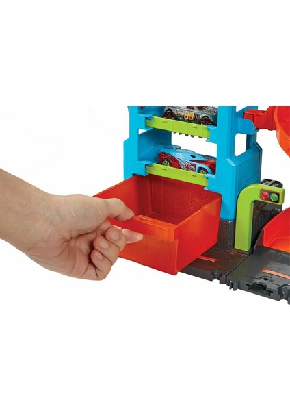 HDP05 Hot Wheels Mega Araba Yıkama Kulesi