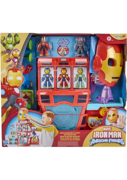 G1259 Iron Man And His Awesome Friends Iron Quarters Oyun Seti fırsatları