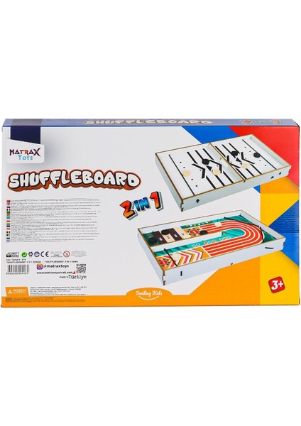 416 Shuffleboard Oyunu 2ın1 -Akçiçek Oyuncak fiyatları
