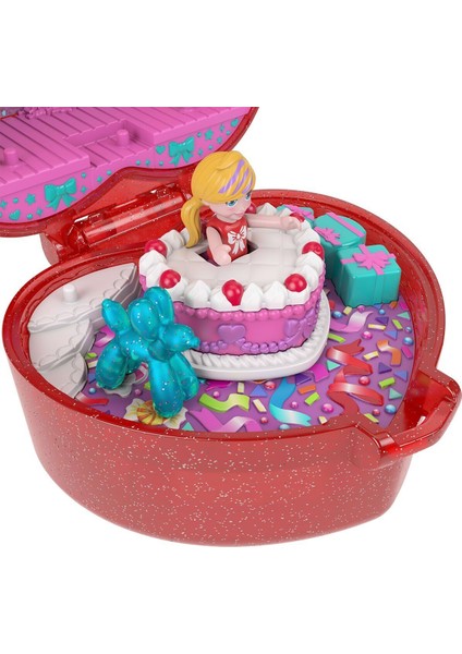 JGK21 Polly Pocket Mattel 80. Yıl Yüzük Kutusu fırsatları