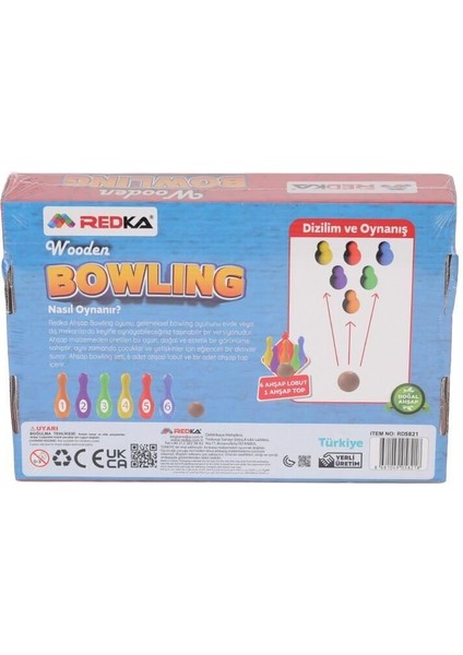 5821 Redka -Wooden Bowling fiyatları