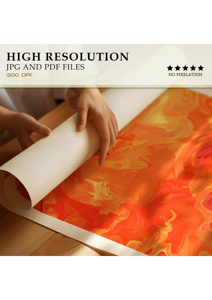 Turuncu Nötr Ev Dekorasyonu, Japandi Duvar Sanatı, Toprak Tonlarında Duvar Sanatı, Wabi Sabi Duvar Sanatı fiyatları