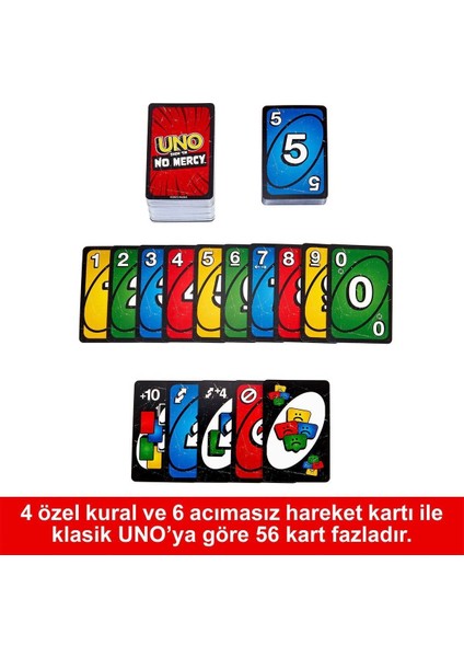 HWV18 Uno No Mercy Kartlar +7 Yaş