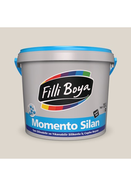 Momento Silan Silikonlu Iç Cephe Boyası 15 L Kurna