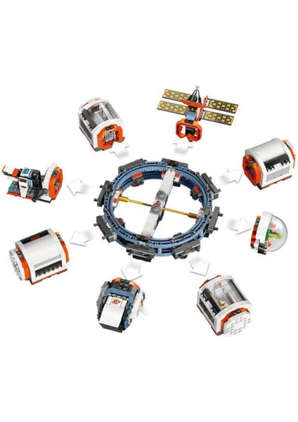 60433 LEGO City Modüler Uzay Istasyonu 1097 Parça +7 Yaş fırsatları