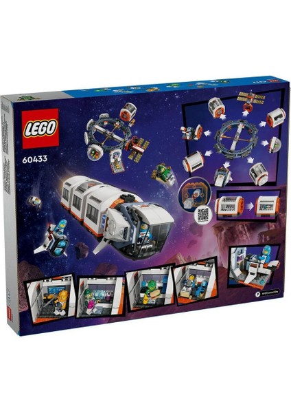 60433 LEGO City Modüler Uzay Istasyonu 1097 Parça +7 Yaş