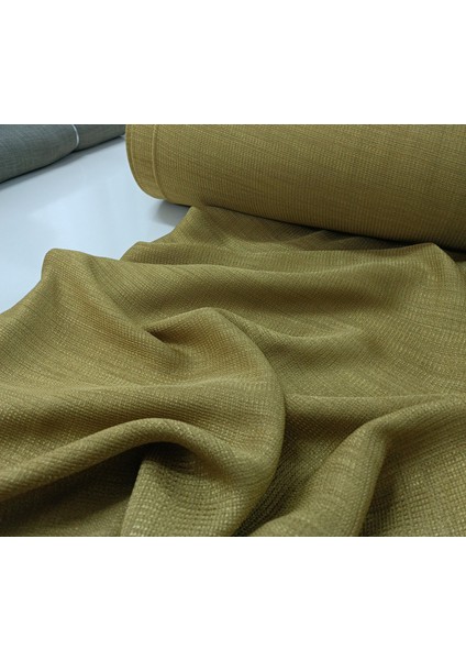 Ince Tül Fon Perde – Koyu Hardal - Pileli Dikim -Ince Dokulu - 1 Adet - HRL163 modelleri