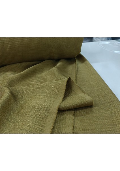 Ince Tül Fon Perde – Koyu Hardal - Pileli Dikim -Ince Dokulu - 1 Adet - HRL163 indirimleri