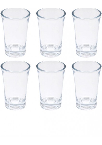 Kahve Yanı 6'lı Su Bardağı Tosca Shot -TG-2022 fiyatları