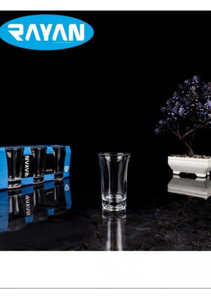 Kahve Yanı 6'lı Su Bardağı Tosca Shot -TG-2022 modelleri