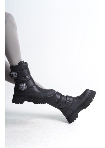 Elısa Cırt Cırtlı Paraşüt Kumaşkadın Bot Cst - Siyah fırsatları