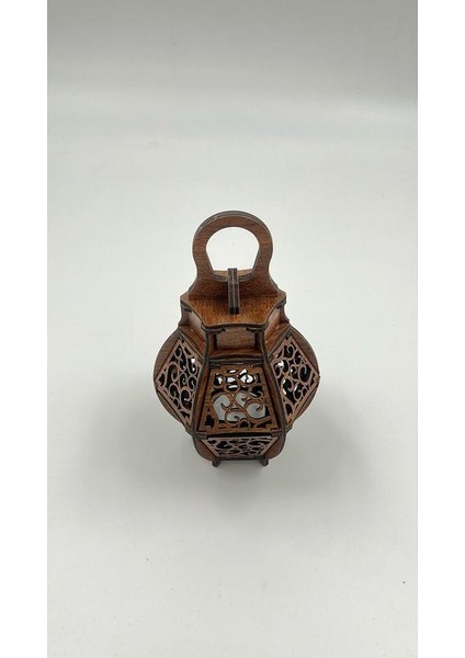 Ahşap Dekoratif Fener Tealight Mum Uyumlu fırsatları