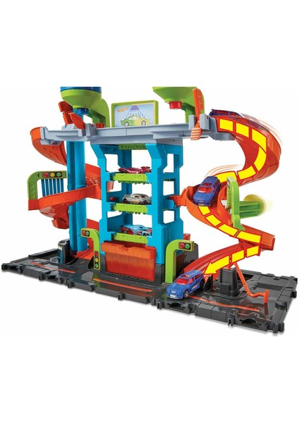 HDP05 Hot Wheels Mega Araba Yıkama Kulesi