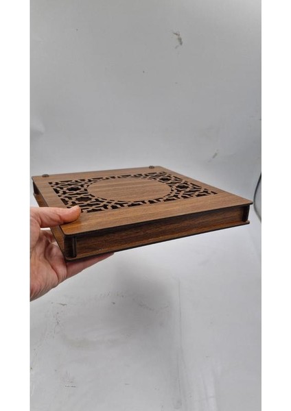 Ahşap Dekoratif Kutu No3 25 cm x 25 cm x 3 cm indirimleri