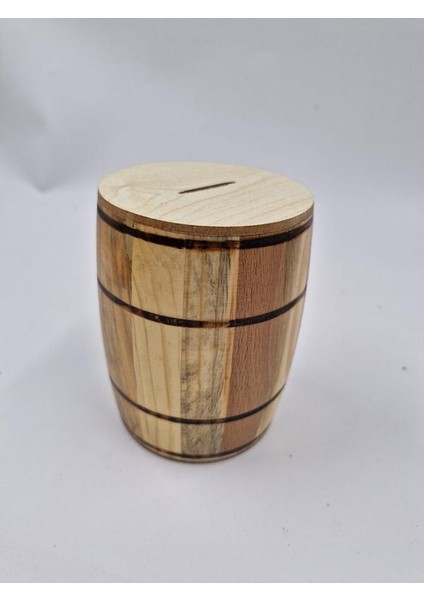 Ahşap Fıçı Kumbara modelleri