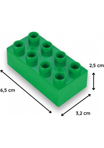 03 555 Makro 6 Renkli Tuğla Bloklar modelleri