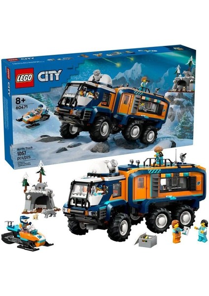 60471 LEGO City Kutup Keşif Kamyonu 1064 Parça +8 Yaş