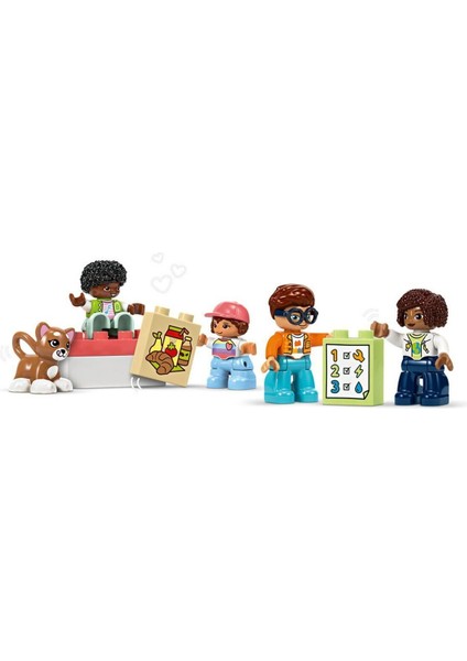 10428 LEGO Duplo Büyük Interaktif Mahalle Treni 103 Parça +3 Yaş indirimleri