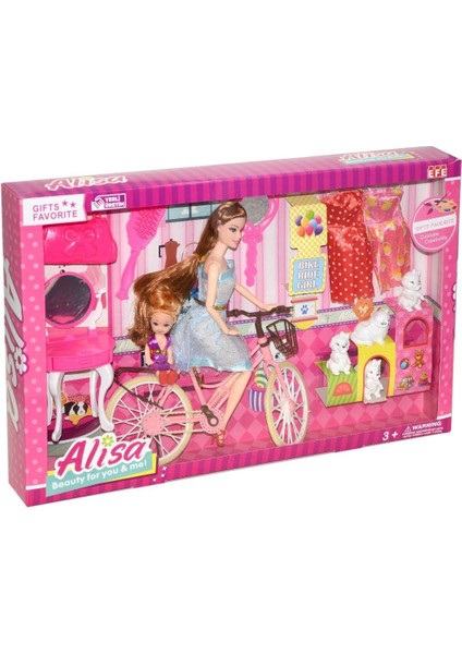 255 Efe, Alisa ve Bisikleti Oyun Seti / +3 Yaş fiyatları
