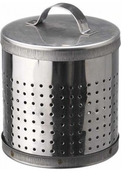 Çelik Büyük Demlik Içi Çay Süzgeç Yükseklik= 7cm Çap= 6cm (4887)