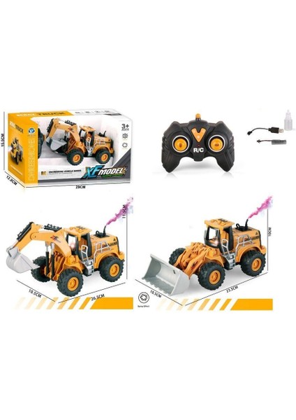 Xf-Vardem Uzaktan Kumandalı Full Fonksiyon Şarjlı Buhar Atan Kazıcı -Yükleyici fiyatları