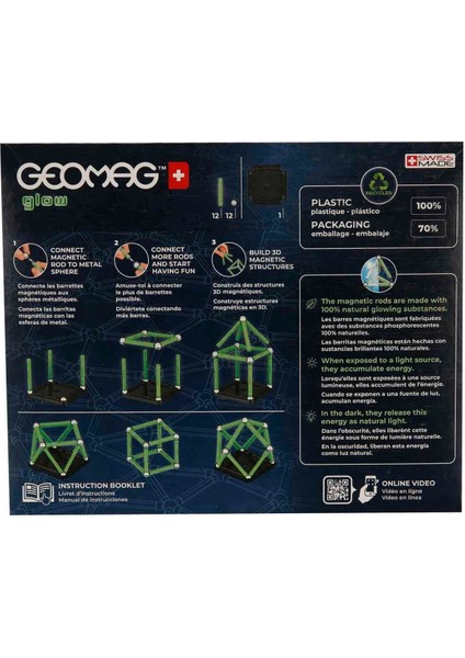 000328 Parıltılı Manyetik Zeka Oyunu 25 Parça -Sunman