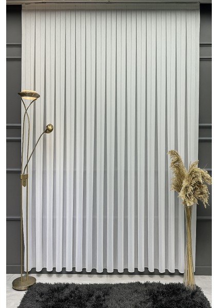 Bambu Şantuklu Ütü Istemez Kırışmaz Tül Perde 1 / 3 Sık Pileli Fon, Tül, Perde, fiyatları