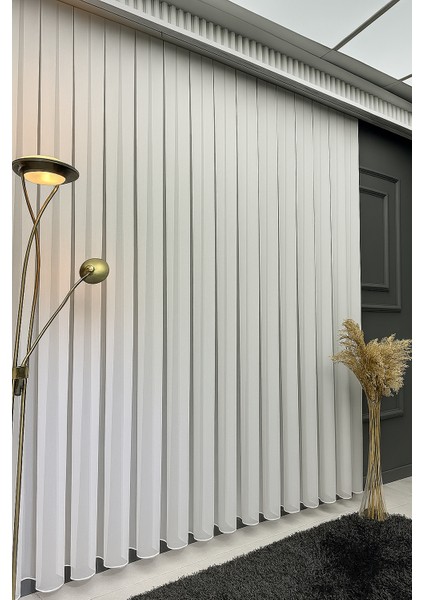 Bambu Şantuklu Ütü Istemez Kırışmaz Tül Perde 1 / 3 Sık Pileli Fon, Tül, Perde,