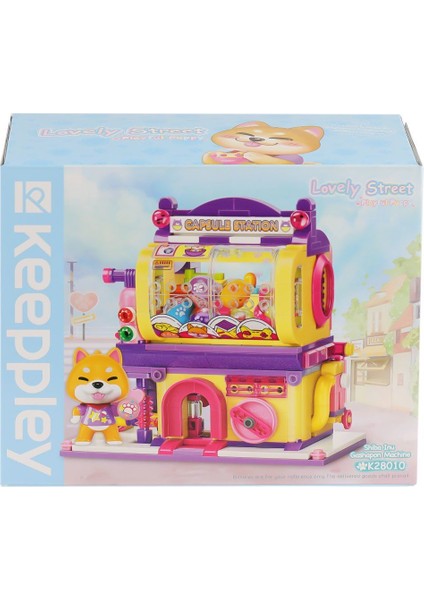 KP28010 Keeppley Kapsül Istasyonu Blok Seti -Vagon Life