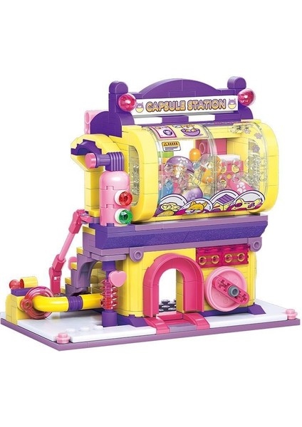 KP28010 Keeppley Kapsül Istasyonu Blok Seti -Vagon Life modelleri