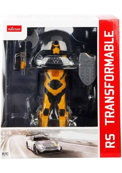 74820 Mercedes Benz Amg Gt3 Dönüşebilen Uzaktan Kumandalı Sesli ve Işıklı Araba