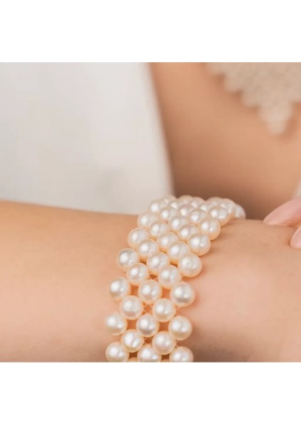 5 Sıralı Örgü Inci Bileklik fiyatları