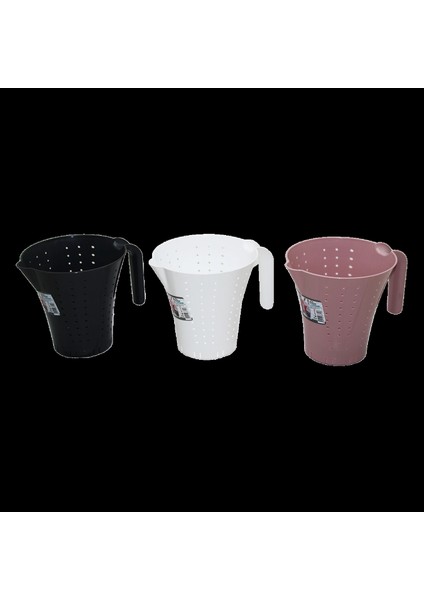 Kapaksız - Renkli Plastik Bakliyat Süzgeç (4887)