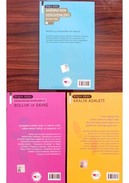 Kralın Adaleti - Çatalhöyük Öyküleri 3 Bolluk ve Savaş - Aninna'nın Serüvenleri Büyük Göç fiyatları