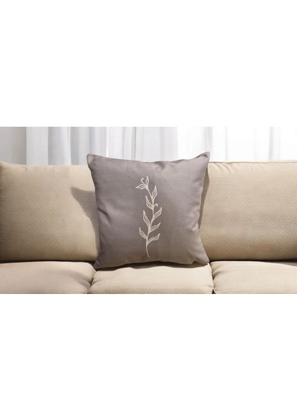 Çift Tarafı Premium Dizayn Desenli Kadife Pamuk Kırlent Kılıfı fiyatları